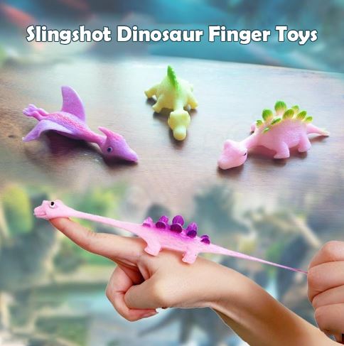 Tirachinas Lanza-Dinosaurios Juguetes Divertidos con los Dedos
