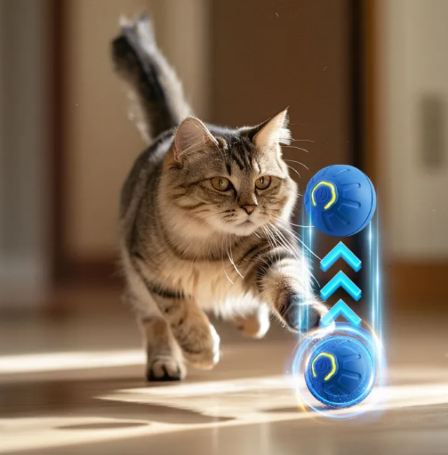 Pelota de Juguete Interactiva Inteligente para Perros
