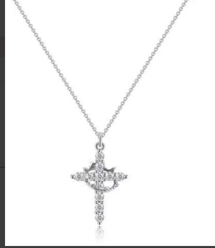 Collar de Cruz con Corona