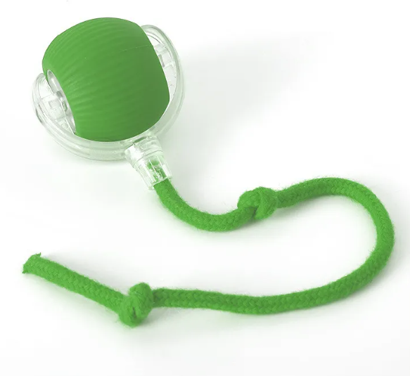 Pelota de juguete PurrPlay autorrodante para gatos