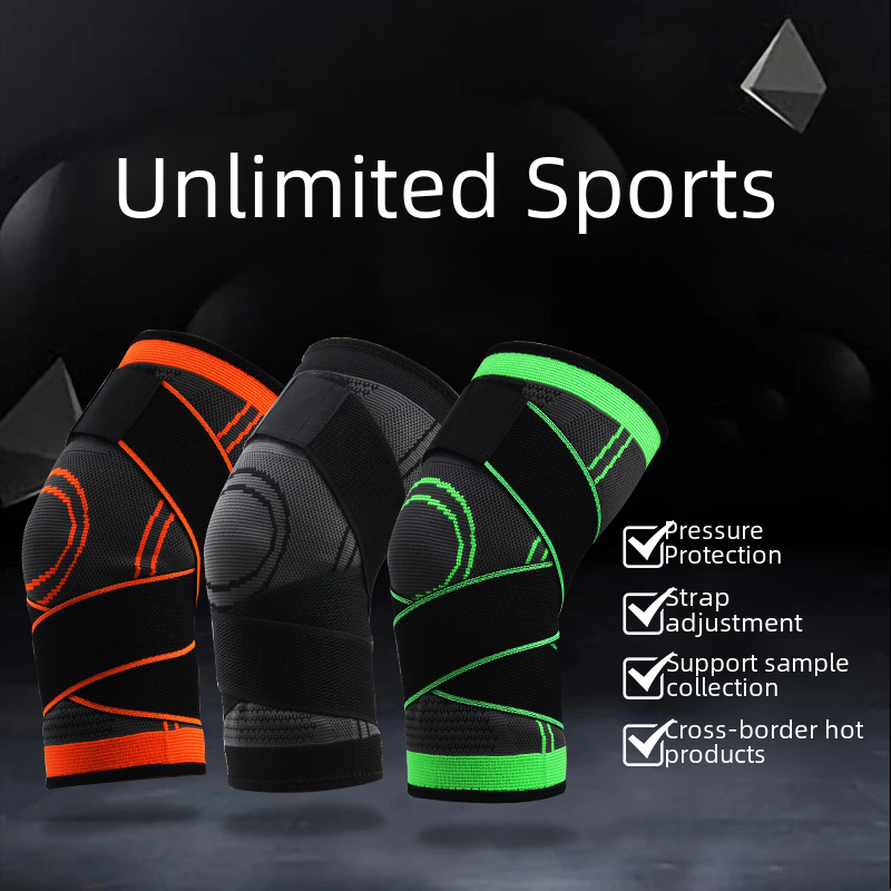 Rodillera de compresión para hombre para deportes y fitness