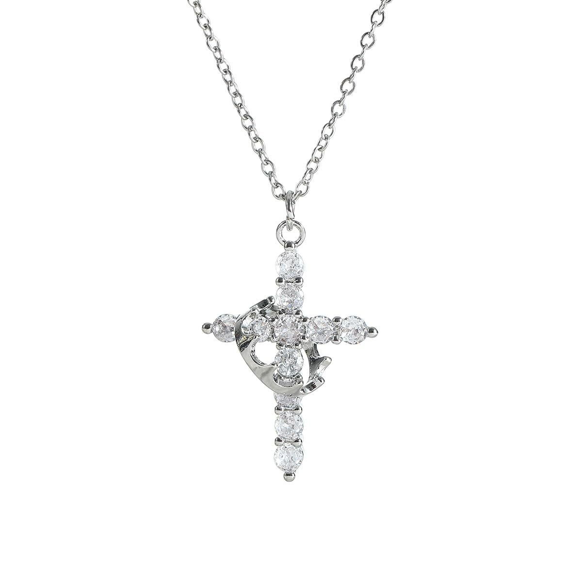 Collar de Cruz con Corona
