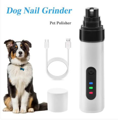 Lima de uñas eléctrica recargable para mascotas