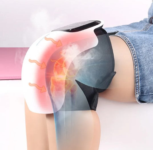 Electric Relaxing Knee Massager – Heat & Vibration Therapy for Joint Pain Relief